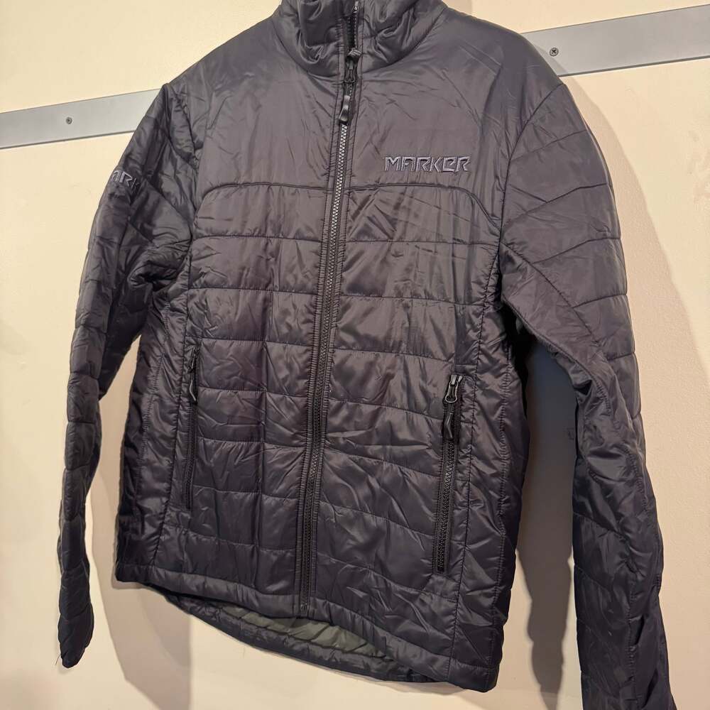 NEW Marker Fullzip Black Puffer Winter Ski Jacket men’s small